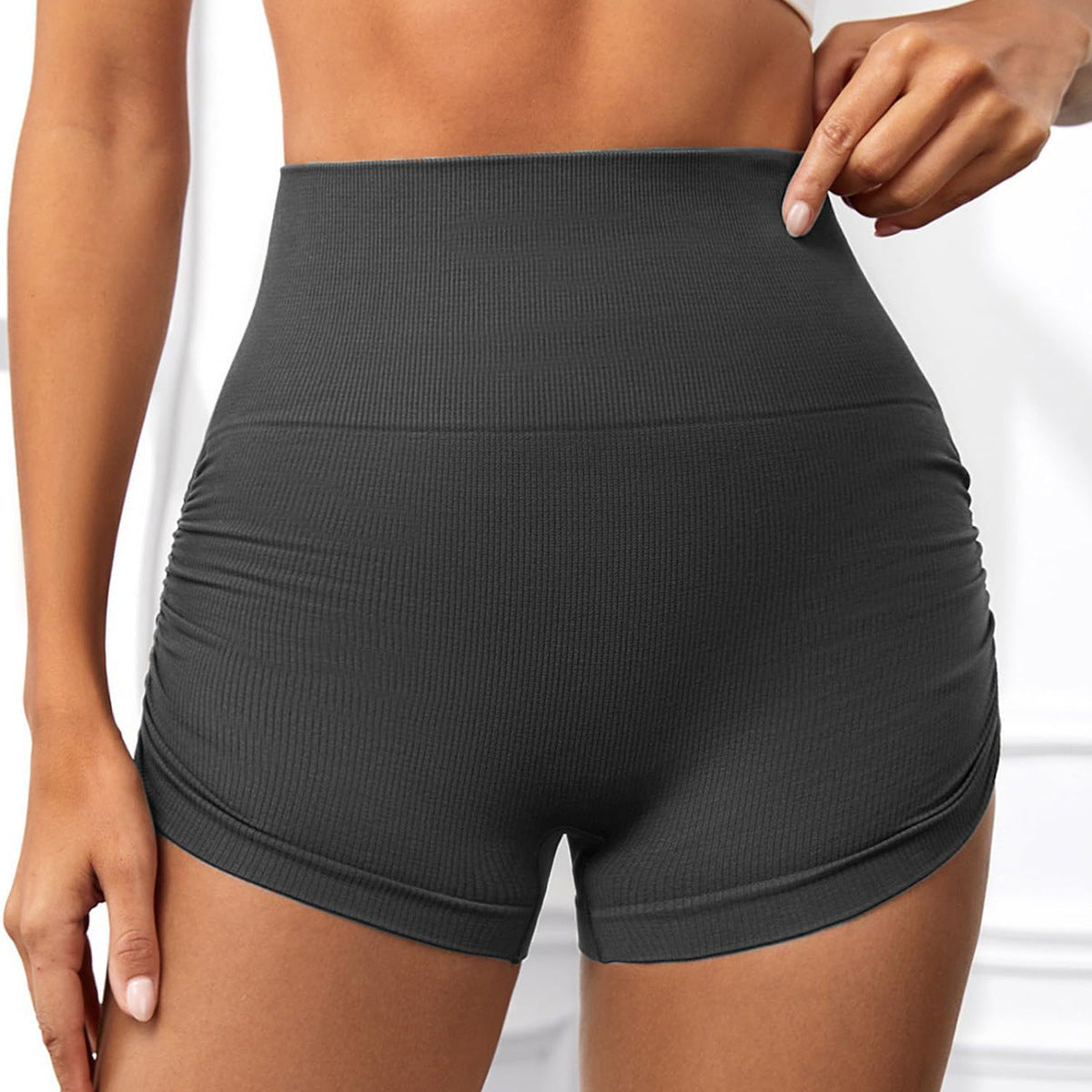 Pantalones Cortos de Yoga Cintura Alta Push Up – Comodidad, Estilo y Rendimiento,